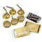 Gold Graduation Miniatures & Stickered Almond Kisses Assortment by Just Candy